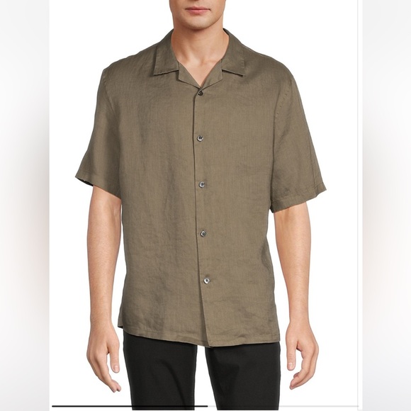 NWT Theory DAZE Linen Shirt Wasabi
Precise Linen . Sz M - Picture 2 of 7